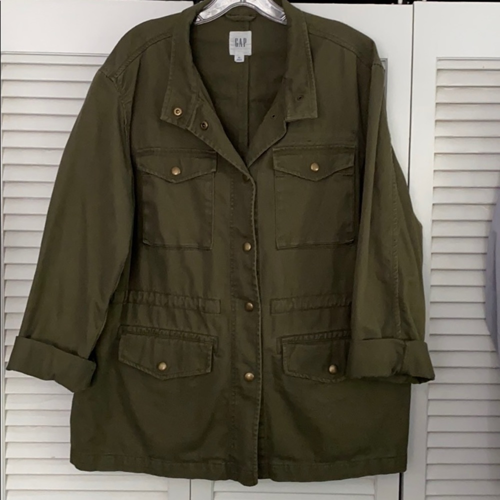 Green cotton jacket XL - Gap